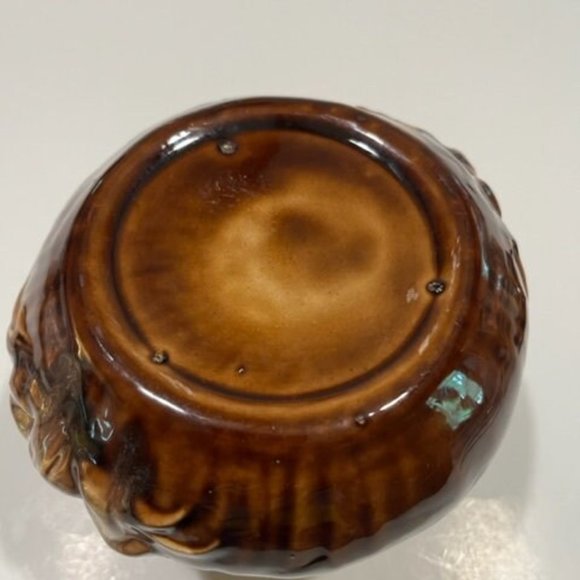 Vintage Mushroom Drip Glaze Ceramic small cookie jar kitchen decor **read** - Picture 4 of 6